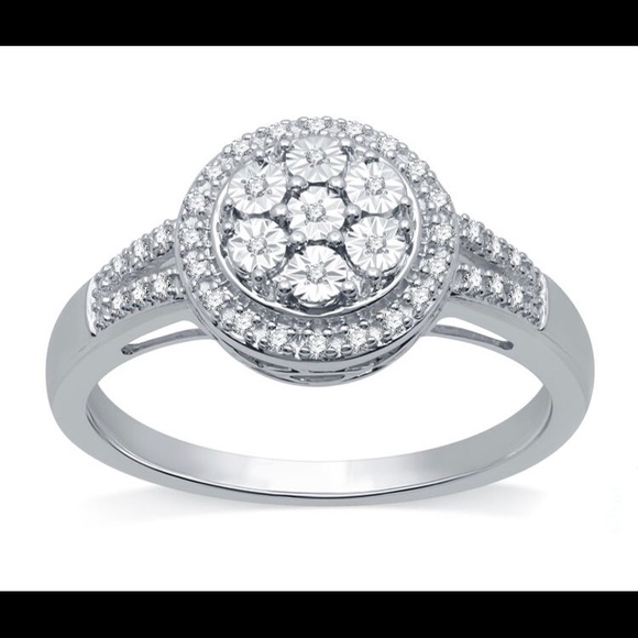 Jewelry - Diamond Sterling Silver Ring 💍🔥🔥🔥🔥ONLY $145